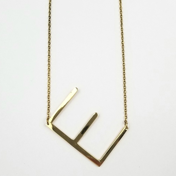 Big E Necklace Flash Sales, 60% OFF 